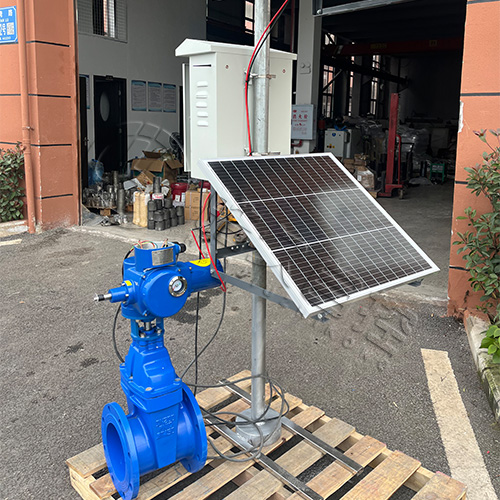 金堂皓久 Z945X-16Q免布线太阳能电动闸阀 农业灌溉 支持远程智能控制